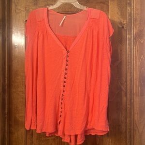 Free People Oversized Tunic Top